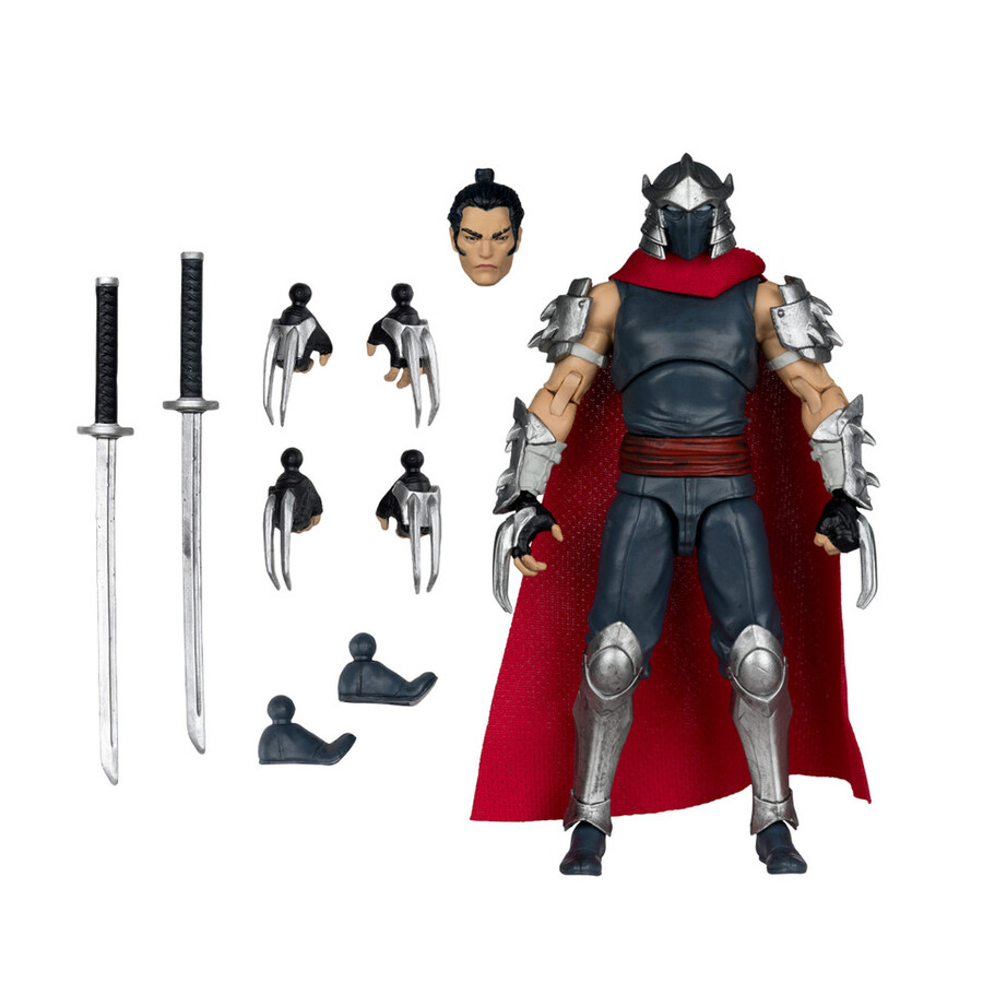 shredder page punchers teenage mutant ninja turtles 5 figure wcomic