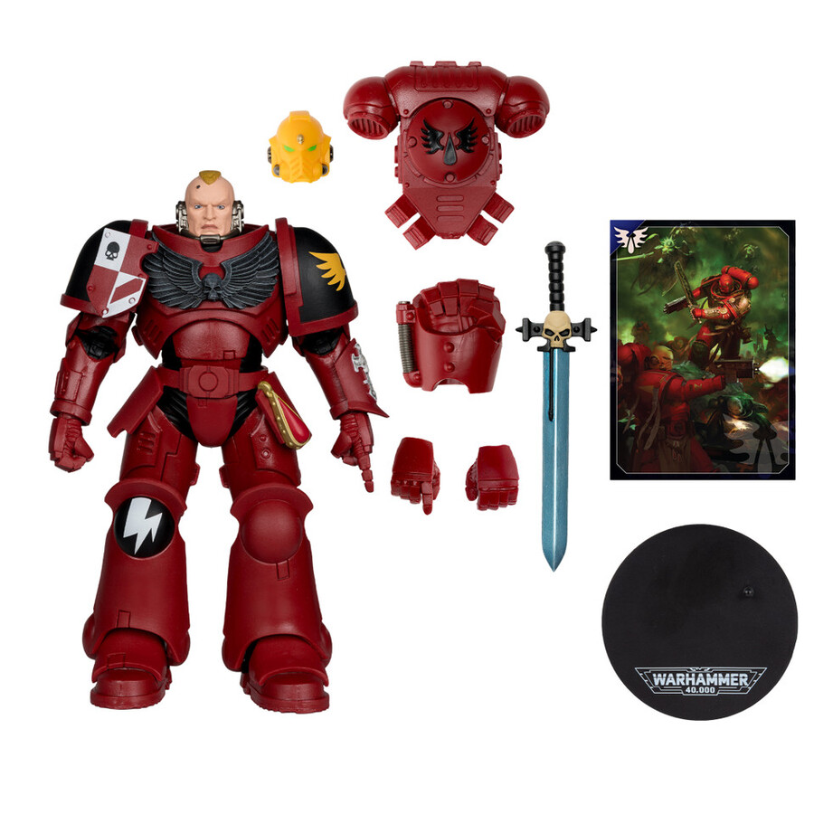 intercessor sergeant blood angels with artist proof warhammer 40000 bundle 2 7 figures