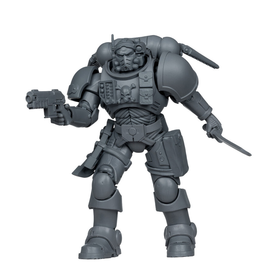 ultramarines lieutenant in phobos armor artist proof warhammer 40000 7 figure