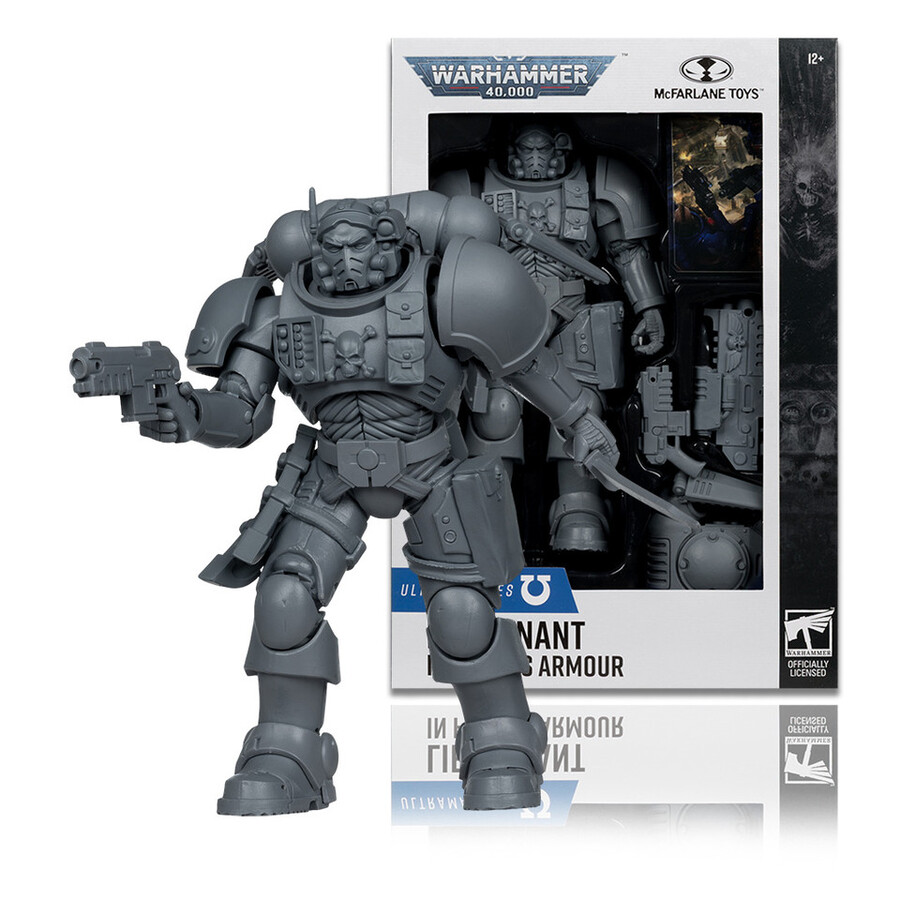 lieutenant in phobos armor ultramarines with artist proof warhammer 40000 bundle 2 7figures