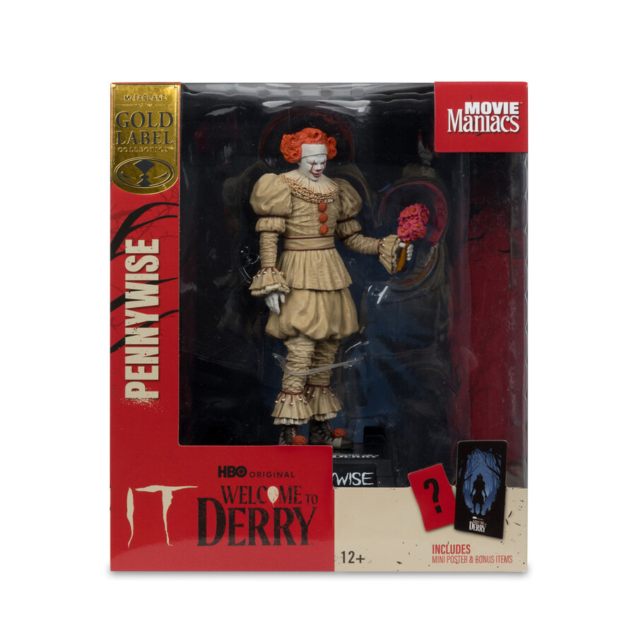 pennywisepennywise flashback welcome to derry bundle 2 6 posed figures gold label
