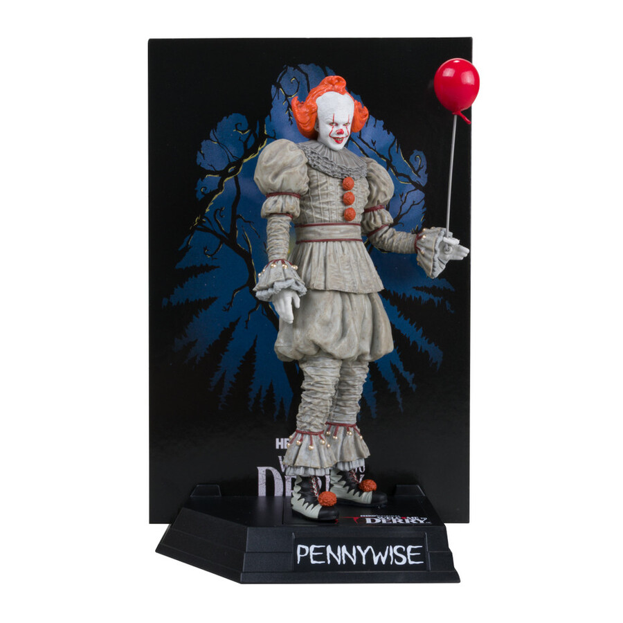 pennywisepennywise flashback welcome to derry bundle 2 6 posed figures gold label