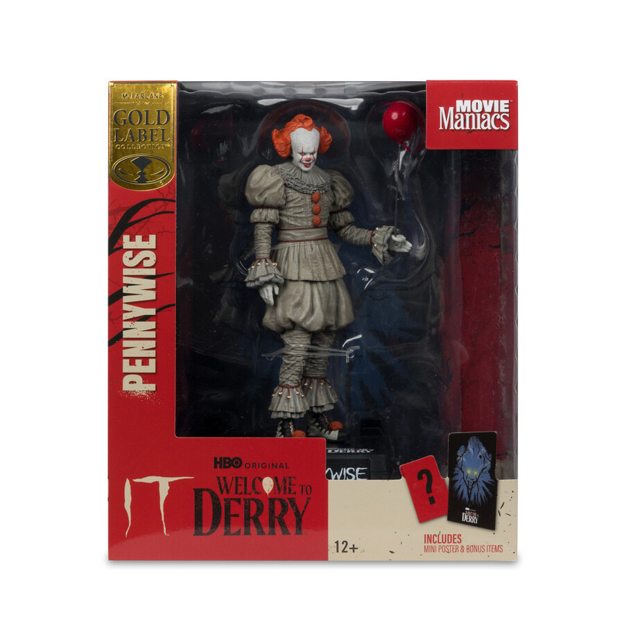 pennywisepennywise flashback welcome to derry bundle 2 6 posed figures gold label