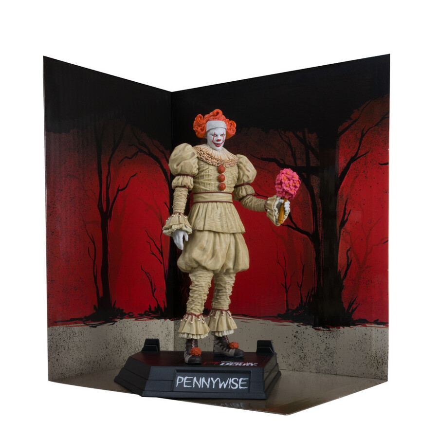 pennywisepennywise flashback welcome to derry bundle 2 6 posed figures gold label