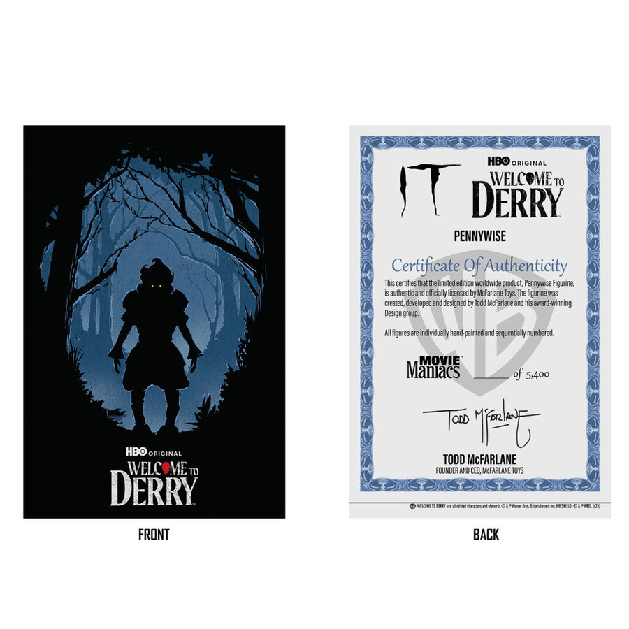 pennywisepennywise flashback welcome to derry bundle 2 6 posed figures gold label