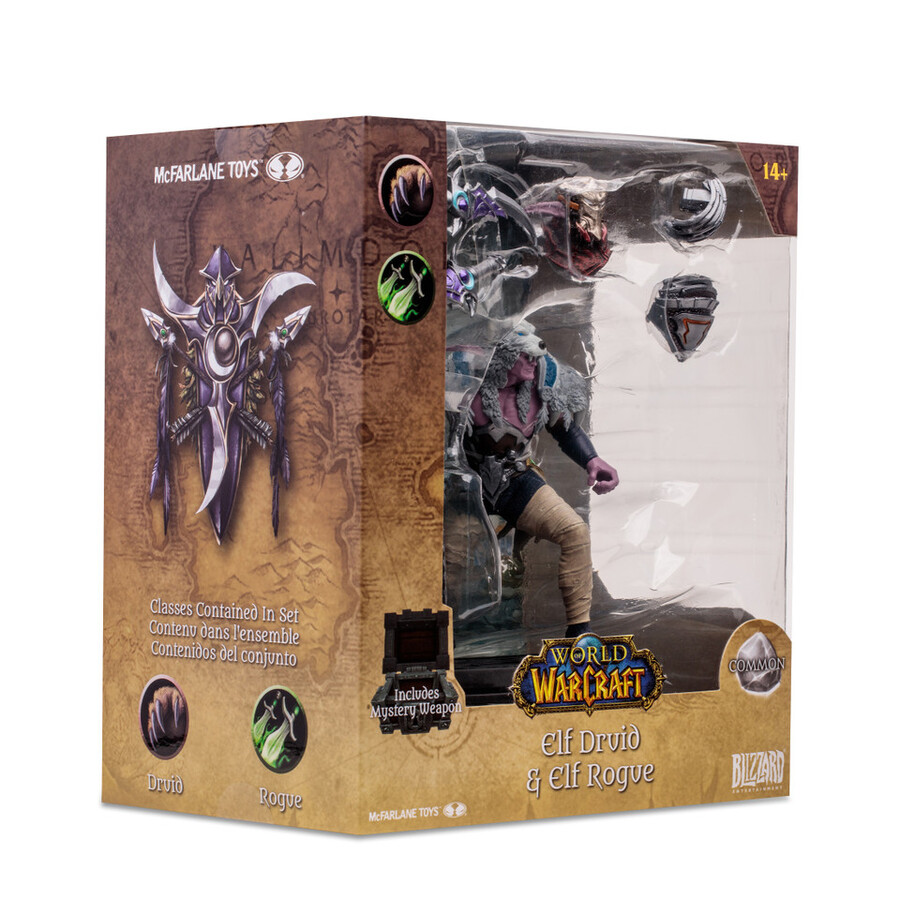 elf druidrogue common world of warcraft 112 scale posed figure
