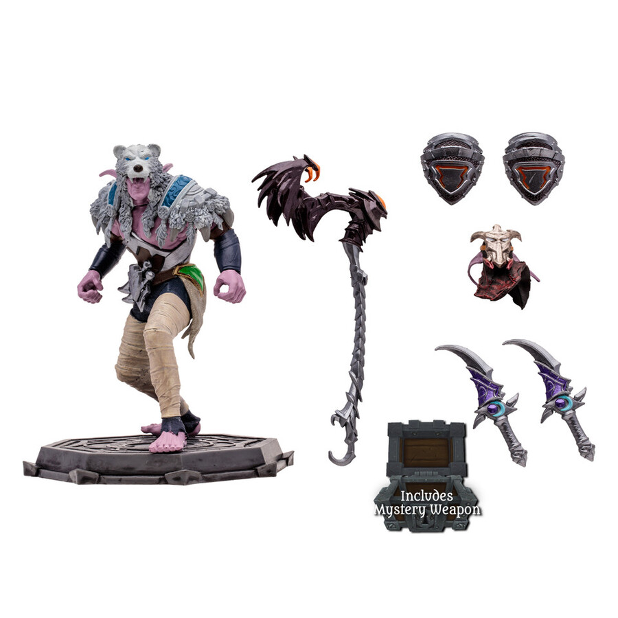 elf druidrogue common world of warcraft 112 scale posed figure