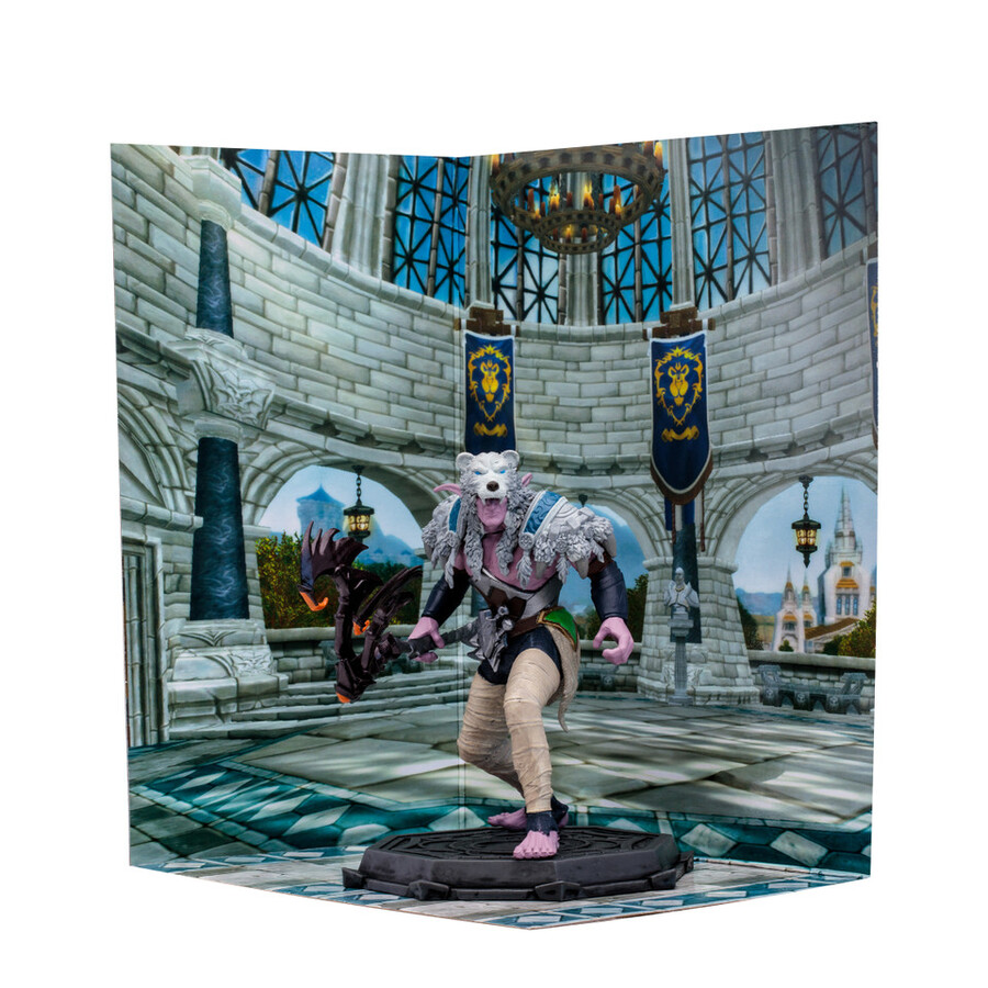 elf druidrogue common world of warcraft 112 scale posed figure
