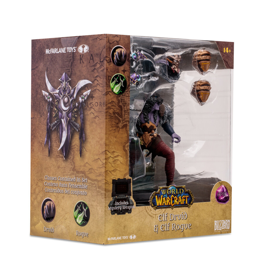 elf druidrogue epic world of warcraft 112 scale posed figure