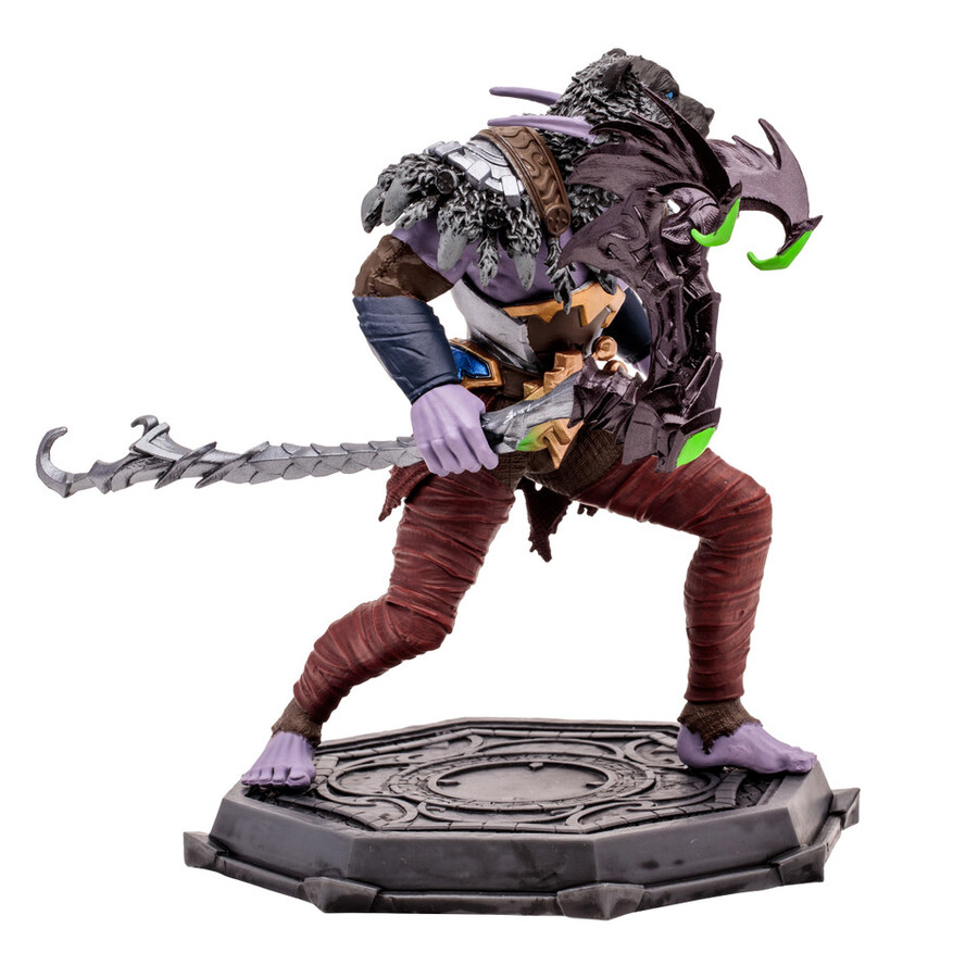 elf druidrogue epic world of warcraft 112 scale posed figure