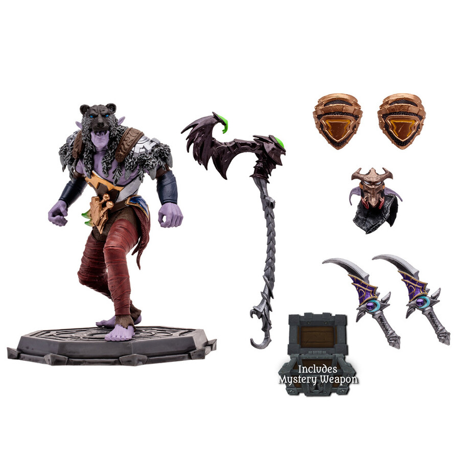 elf druidrogue epic world of warcraft 112 scale posed figure